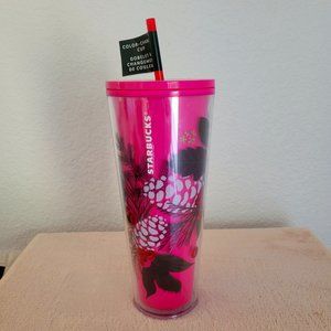 Venti Pink Pinecone Color Changing Starbucks Cold Cup